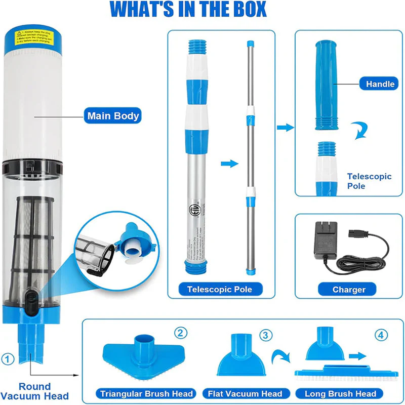 AquaVacim Pool Vacuum Cleaner - Image 14
