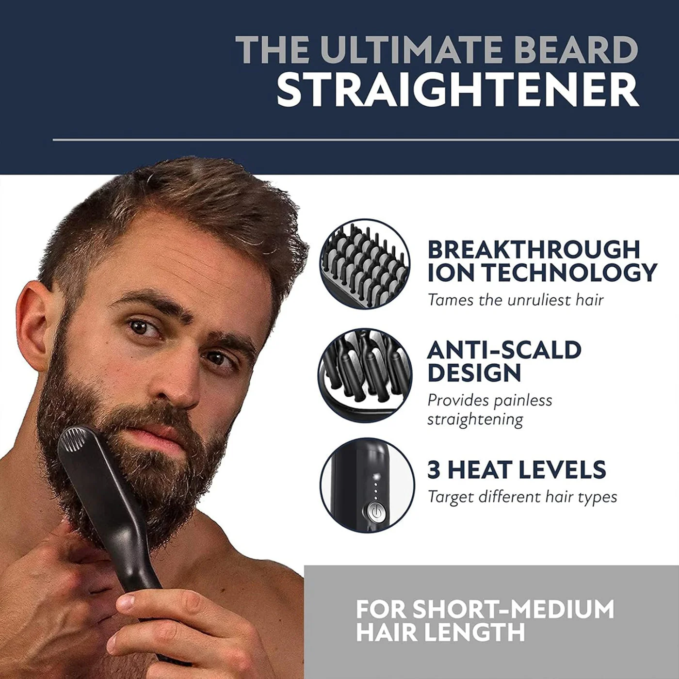 BeardiFix Heated Beard Brush - Image 13