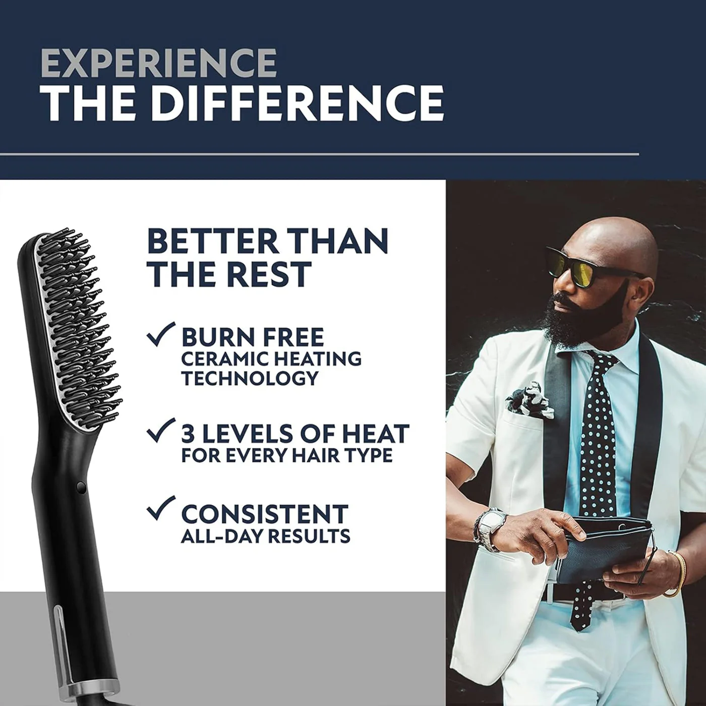 BeardiFix Heated Beard Brush - Image 16