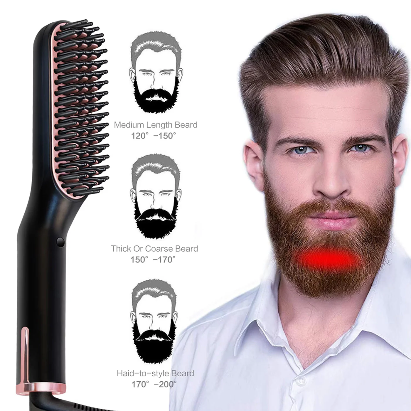 BeardiFix Heated Beard Brush - Image 3