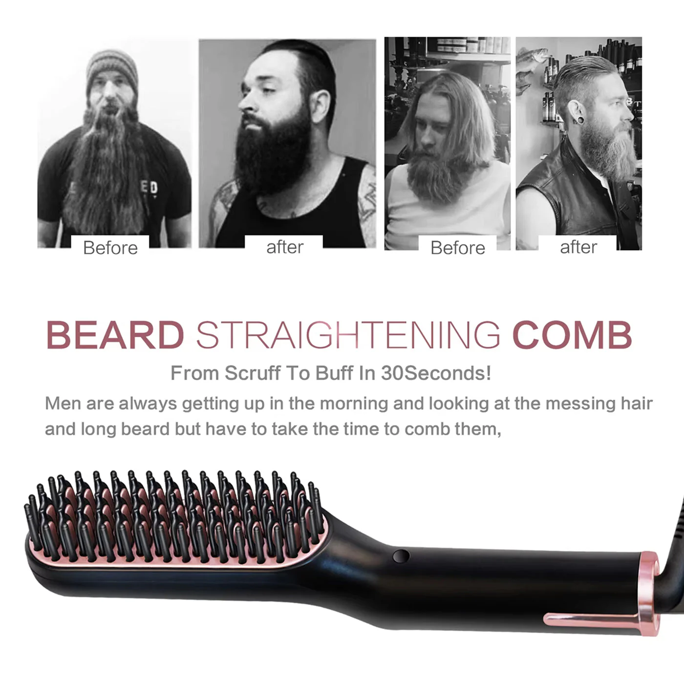 BeardiFix Heated Beard Brush - Image 5