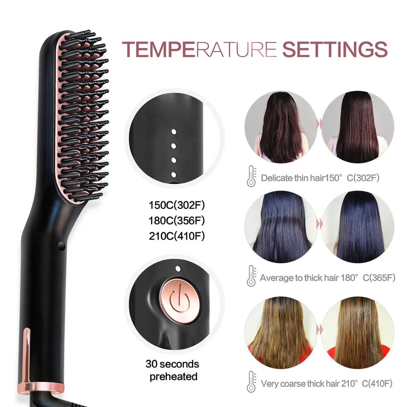 BeardiFix Heated Beard Brush - Image 9