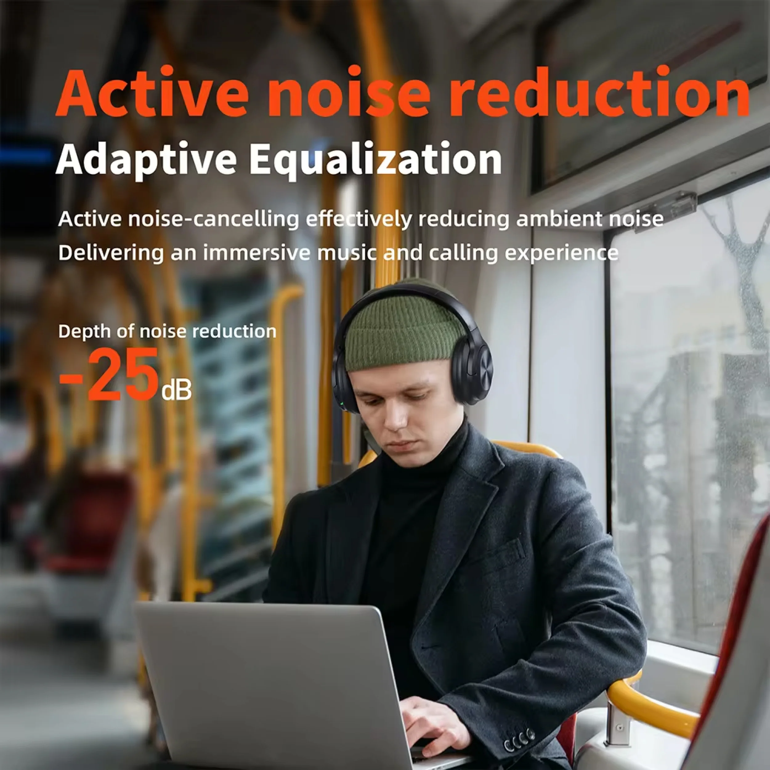 CushMute ANC Headphones - Image 8