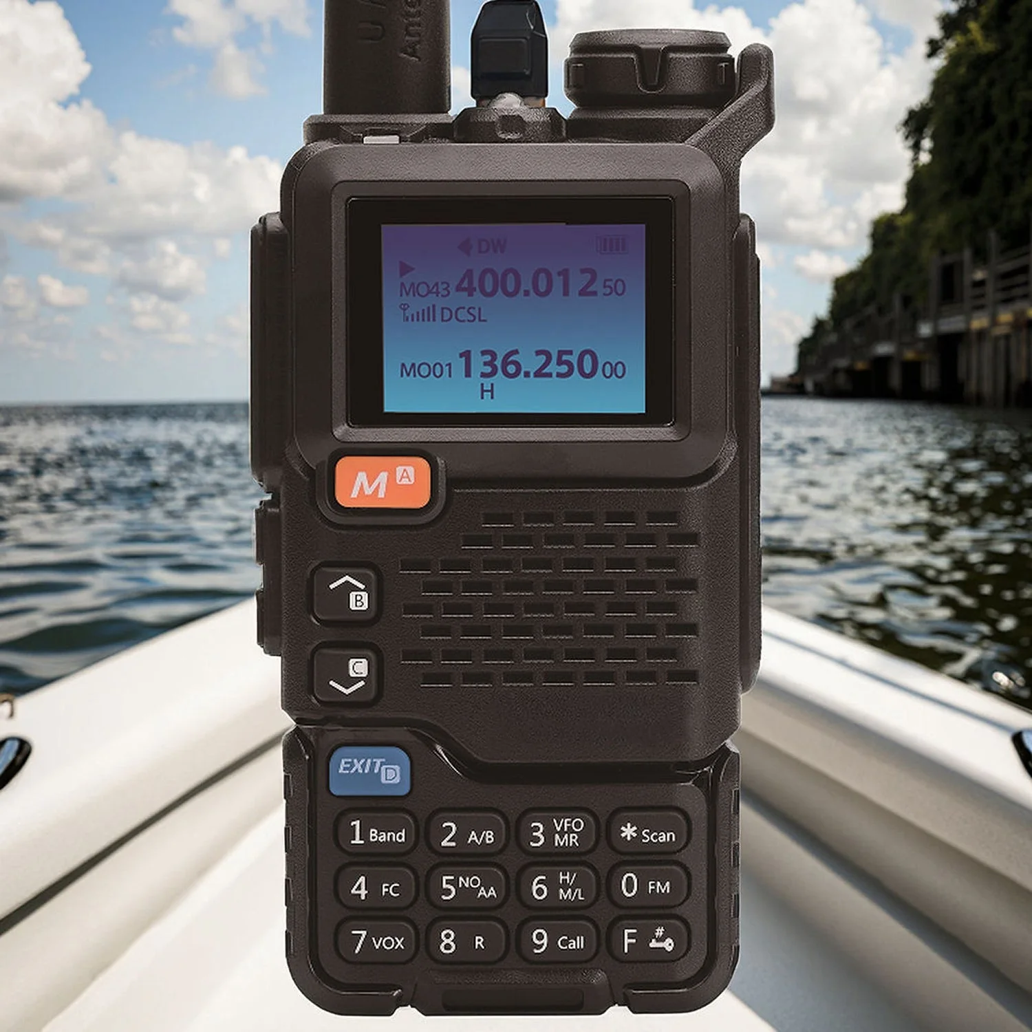 GriRadion 5W Long Range Radio with UHF/VHF & Aviation Bands (Copy) - Image 2