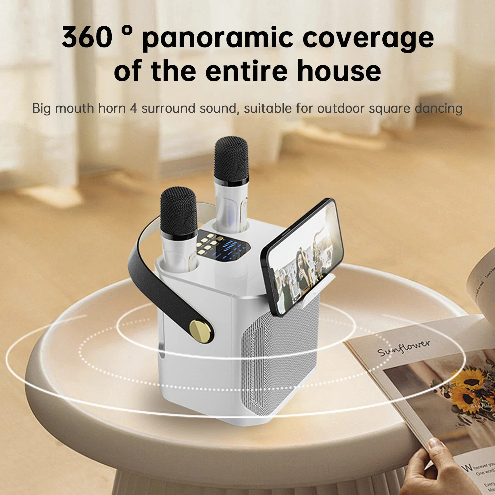 JoyeVoice Mini Karaoke Machine - Image 3